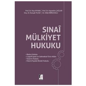 Sınai Mülkiyet Hukuku - Adalet Yayınevi