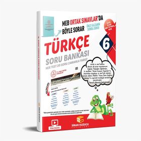 Sinan Kuzucu Yayınları 6 Sınıf Türkçe Soru Bankası