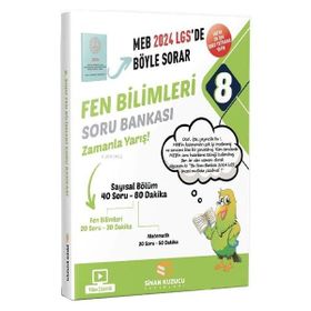 Sinan Kuzucu Yayınları 8.Sınıf MEB Böyle Sorar Fen Bilimleri Soru Bankası 2022