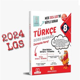 Sinan Kuzucu Yayınları 8.Sınıf MEB Böyle Sorar Türkçe Soru Bankası 2022