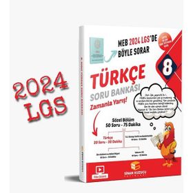 Sinan Kuzucu Yayınları 8.Sınıf MEB Böyle Sorar Türkçe Soru Bankası 2022
