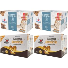 Sinangil 10 kg Glutensiz Un + 10 kg Glutensiz Karabuğdaylı Un