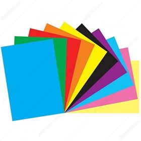 Sınar 25x35 cm 160 gr Karışık 10'lu Fon Kartonu