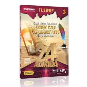 Sınav 11.Sınıf Türk Dili ve Edebiyatı 24 Adımda Özel Konu Anlatımlı Soru Bankası - Kolektif