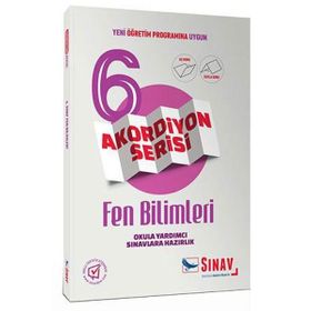 Sınav 6. Sınıf Fen Bilimleri Akordiyon Kitap Sınav Dergisi Yayınları