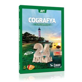 Sınav AYT Coğrafya 24 Adımda Özel Konu Anlatımlı Soru Bankası Sınav Dergisi Yayınları
