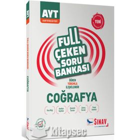 Sınav AYT Coğrafya Full Çeken Soru Bankası