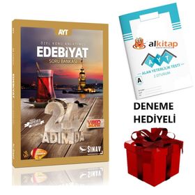 Sınav AYT Edebiyat 24 Adımda Özel Konu Anlatımlı Soru Bankası Sınav Dergisi Yayınları