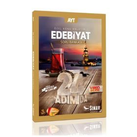 Sınav AYT Edebiyat 24 Adımda Özel Konu Anlatımlı Soru Bankası Sınav Dergisi Yayınları