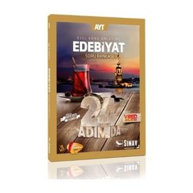 Sınav AYT Edebiyat 24 Adımda Özel Konu Anlatımlı Soru Bankası Sınav Dergisi Yayınları
