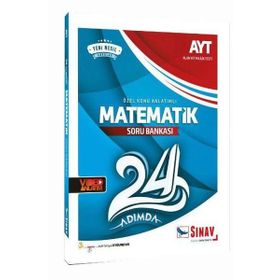 Sınav AYT Matematik 24 Adımda Özel Konu Anlatımlı Soru Bankası Sınav Dergisi Yayınları