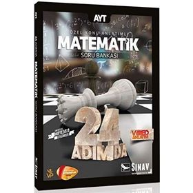 Sınav AYT Matematik 24 Adımda Özel Konu Anlatımlı Soru Bankası