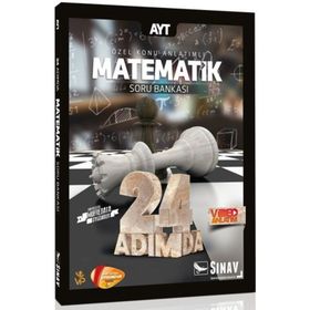 Sınav AYT Matematik 24 Adımda Özel Konu Anlatımlı Soru Bankası