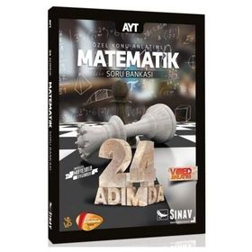 Sınav AYT Matematik 24 Adımda Özel Konu Anlatımlı Soru Bankası