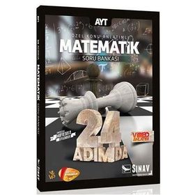Sınav AYT Matematik 24 Adımda Özel Konu Anlatımlı Soru Bankası