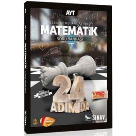 Sınav AYT Matematik 24 Adımda Özel Konu Anlatımlı Soru Bankası
