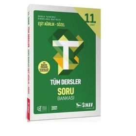 Sınav Dergisi Sınav 11.Sınıf Tüm Dersler Soru Bankası Eşit Ağırlık Sözel