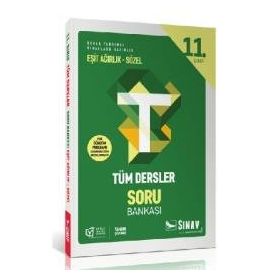 Sınav Dergisi Sınav 11.Sınıf Tüm Dersler Soru Bankası Eşit Ağırlık Sözel