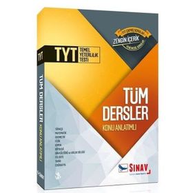 Sınav Dergisi Sınav Tyt Tüm Dersler Konu Anlatımlı
