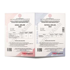 Sınav Kalitesinde 8. Sınıf LGS 2023 Tıpkı Basım Çıkmış Sorular ve Çözümleri Sınav Yayınları