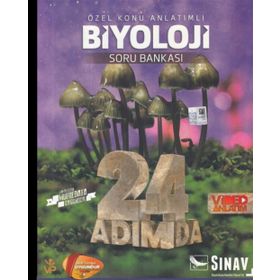 Sınav TYT AYT Biyoloji 24 Adımda Özel Konu Anlatımlı Soru Bankası