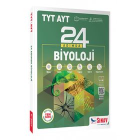 Sınav TYT AYT Biyoloji 24 Adımda Özel Konu Anlatımlı Soru Bankası