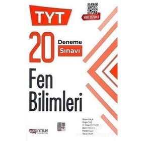 Sınav TYT Fen Bilimleri 20x20 Düzey Denemeleri Sınav Yayınları