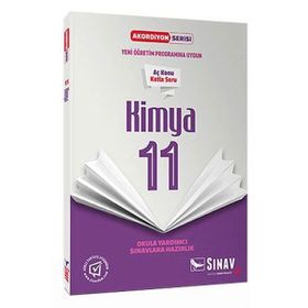 Sınav Yayınları 11. Sınıf Kimya Akordiyon Kitap