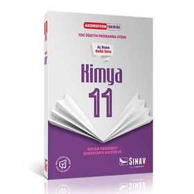Sınav Yayınları 11. Sınıf Kimya Akordiyon Kitap
