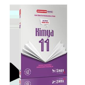 Sınav Yayınları 11. Sınıf Kimya Akordiyon Kitap