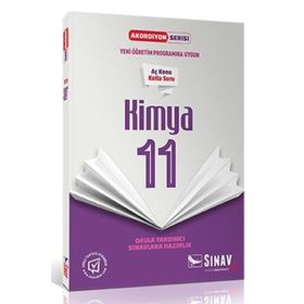 Sınav Yayınları 11. Sınıf Kimya Akordiyon Kitap