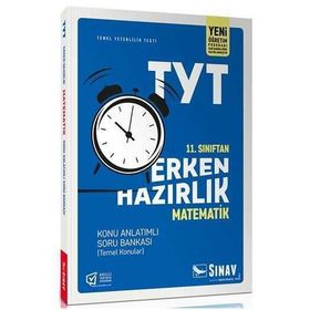 Sınav Yayınları 11. Sınıf Matematik TYT Erken Hazırlık Konu Anlatımlı Soru Bankası