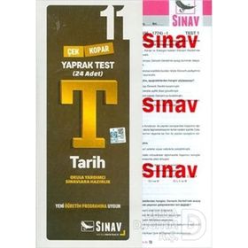 Sınav Yayınları 11. Sınıf Tarih Yaprak Test