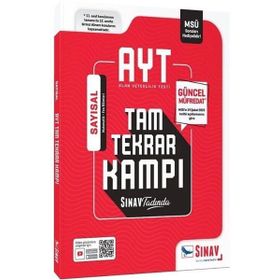 Sınav Yayınları - 2023 Özel AYT Sayısal Tam Tekrar Kampı