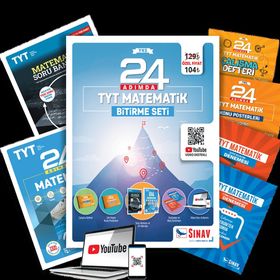 Sınav Yayınları 24 Adımda TYT Matematik Bitirme Seti