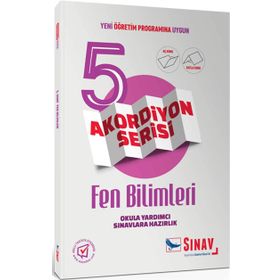 Sınav Yayınları 5. Sınıf Fen Bilimleri Akordiyon Serisi