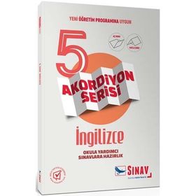 Sınav Yayınları 5. Sınıf İngilizce Akordiyon Serisi