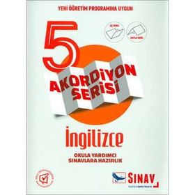 Sınav Yayınları 5. Sınıf İngilizce Akordiyon Serisi