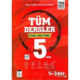 Sınav Yayınları 5. Sınıf Tüm Dersler Konu Anlatımlı