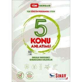 Sınav Yayınları 5. Sınıf Tüm Dersler Konu Anlatımlı