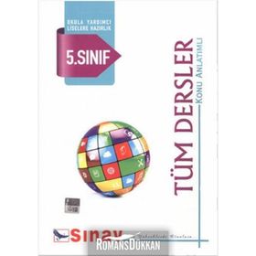 Sınav Yayınları 5. Sınıf Tüm Dersler Konu Anlatımlı
