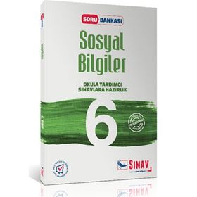 Sınav Yayınları 6.Sınıf Sosyal Bilgiler Soru Bankası