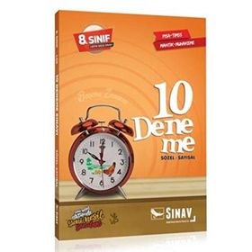 Sınav Yayınları 8. Sınıf LGS 10 Deneme