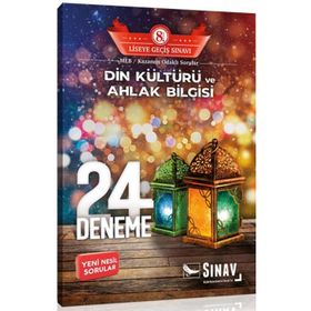 Sınav Yayınları 8. Sınıf LGS Din Kültürü ve Ahlak Bilgisi 24 Deneme