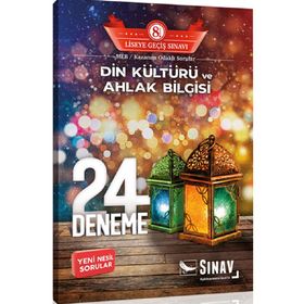 Sınav Yayınları 8. Sınıf LGS Din Kültürü ve Ahlak Bilgisi 24 Deneme