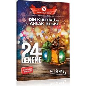Sınav Yayınları 8. Sınıf LGS Din Kültürü ve Ahlak Bilgisi 24 Deneme