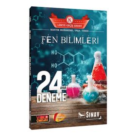Sınav Yayınları 8. Sınıf LGS Fen Bilimleri 24 Deneme