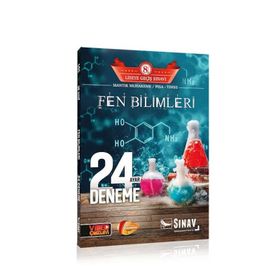 Sınav Yayınları 8. Sınıf LGS Fen Bilimleri 24 Deneme