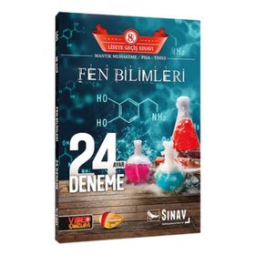 Sınav Yayınları 8. Sınıf LGS Fen Bilimleri 24 Deneme