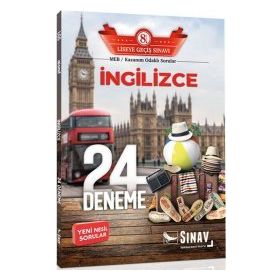 Sınav Yayınları 8. Sınıf LGS İngilizce 24 Deneme